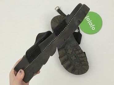 czarne sandały na platformie ccc: Sandały damskie, rozmiar 39 — 5