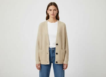 pull and bear kurtki zimowe: PULL&BEAR, Kardigan damski, rozmiar S — 7