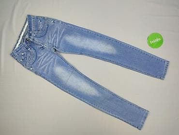 bluza jeansowa: Spodnie jeansowe, 14 lat, 158/164, stan - Idealny — 2