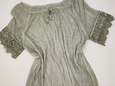 zielone eleganckie bluzki: Bluzka damska, rozmiar One size — 1