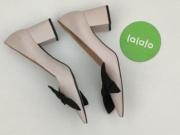 obuwia lakierowane kozaki ccc: Zara, Półbuty damskie, rozmiar 38 — 3