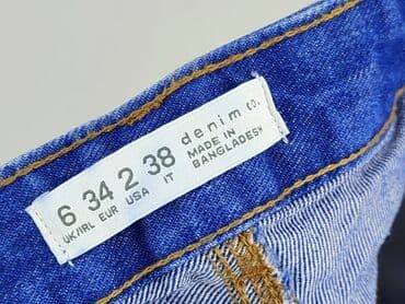 krótkie spodenki dżinsowe z wysokim stanem: Denim Co, Szorty damskie, rozmiar XS — 4