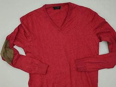 oversize t shirt basic: Massimo Dutti, Sweter dla mężczyzn, rozmiar M — 1