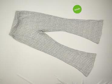 szara bluza pull and bear: Spodnie materiałowe damskie, rozmiar S — 2