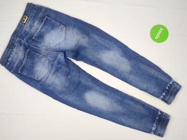 spodnie jogger damskie z łańcuszkiem: By o la la. !, Jeansy damskie, S — 3