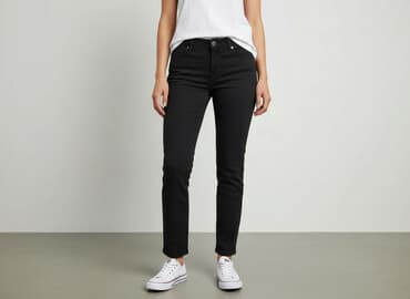 jeansy proste damskie: Classic, Jeansy damskie, rozmiar L — 6