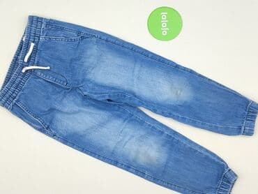 skarpetki rajstopowe dla dzieci: Spodnie jeansowe, H&M, 7 lat, 122, stan - Bardzo dobry — 2