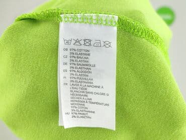 limonkowy t shirty damskie: H&M L.O.G.G., T-shirt damski, rozmiar M — 6