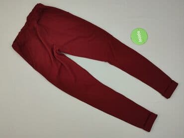 jeansy bordowe damskie: Spodnie materiałowe damskie, rozmiar M — 2