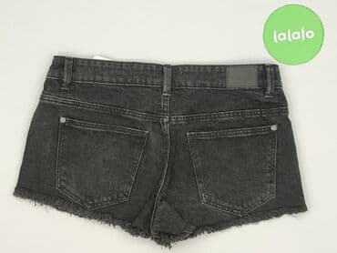 spodenki krótkie skórzane: Denim, Szorty damskie, rozmiar S — 3