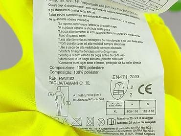 kurtki malachowski: Kamizelka odblaskowa HVW102 – męska, rozmiar XL - Kolor: żółty neon — 5