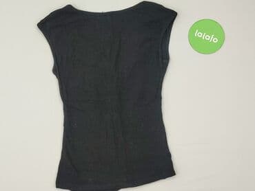 bluzka z dlugim rekawem czarna: T-shirt damski, rozmiar S — 3