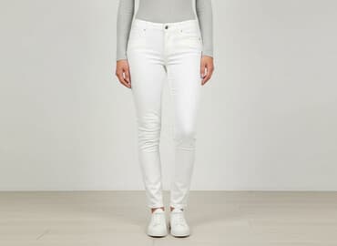 reserved kurtka jeansowa damska: Reserved, Jeansy damskie, rozmiar L — 6