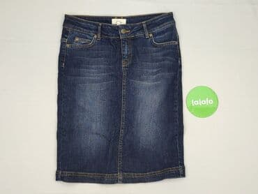 spódniczka dżinsowe z wysokim stanem: Linea, Spódnica damska, rozmiar M — 2