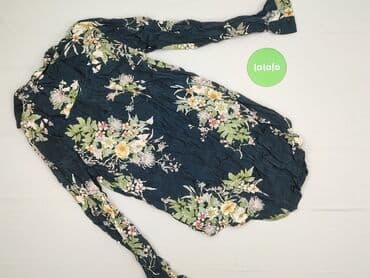 niebieska sukienka z długim rękawem: Women`s dress, size S — 4