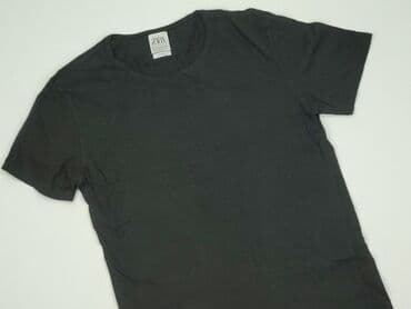 pull and bear czarna bluza: Zara, T-shirt damski, rozmiar S — 1