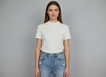 shein bluzki bawełniane: Shein, T-shirt damski, rozmiar M — 1