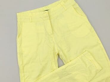 biale szerokie jeansy: Boohoo, Spodnie materiałowe damskie, rozmiar M — 1