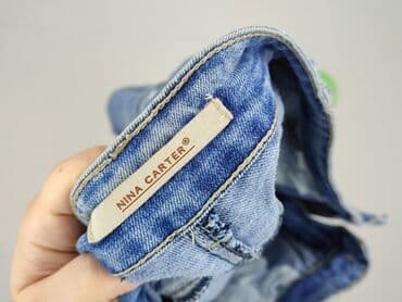 tanie jeansy mom fit: Nina Carter, Spodnie 3/4 damskie, rozmiar S — 4
