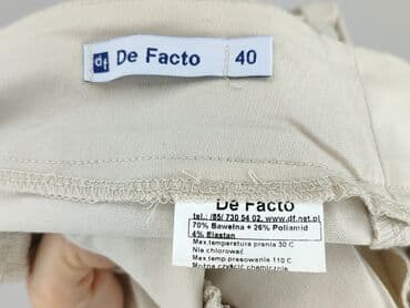jeansy damskie podarte: Defacto, Material trousers for women, size L (EU 40) — 4