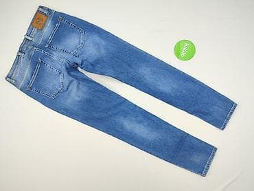 wide high jeans: Jeansy damskie, rozmiar M — 3