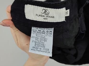 spodnie wrangler czarne: Flash, Spodnie 3/4 damskie, rozmiar S — 4