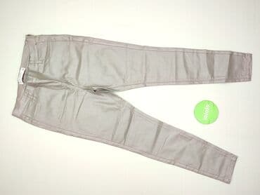 woskowane legginsy z wysokim stanem zara: Next, Material trousers for women, size XL (EU 42) — 2