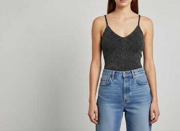 c a top: Topshop, Top damski, rozmiar XS — 6