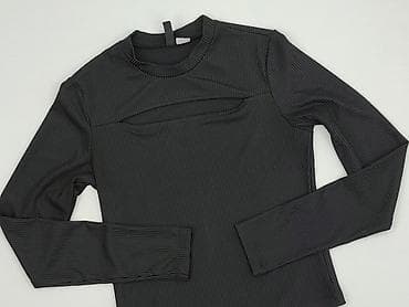hm bluzki prążkowane: H&M Divided, Top damski, rozmiar S — 1