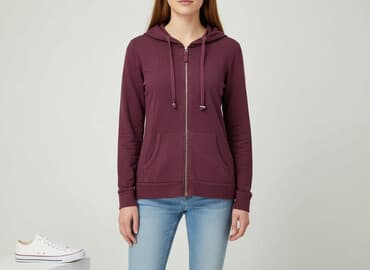 bluzy dresowe cinque: Tchibo, Bluza z kapturem damska, rozmiar S — 7