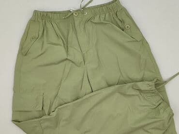 spodnie dresowe peak performance: Bershka, Spodnie cargo damskie, M — 1