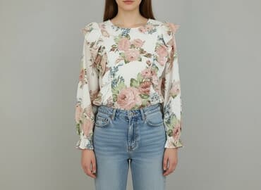 wiosenne bluzki: Roco, Bluzka damska, rozmiar S — 7