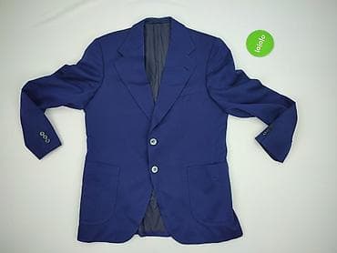 koszulka basic oversize: Marynarka dla mężczyzn, rozmiar L — 2