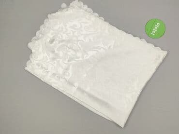 obrus 150x100: Tkanina 115 x 150, kolor - Biały, stan - Idealny — 3