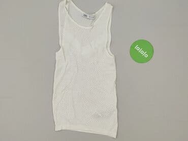 biała kamizelka damska zara: Zara, Top damski, rozmiar M — 2