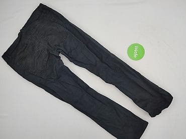 czarne spodnie jeans: Jeansy damskie, rozmiar L — 3
