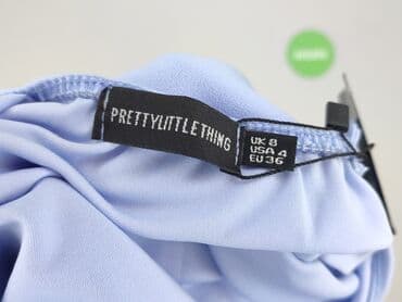 liliowa sukienka plus size: PrettyLittleThing, Sukienka damska, rozmiar S — 4