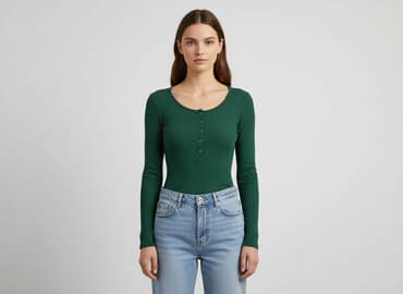 zielone eleganckie bluzki: Dazy, Bluzka damska, rozmiar S — 7