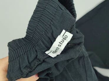 spodnie na gumce czarne: Eleven, Spodnie materiałowe damskie, rozmiar S — 4