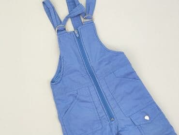 krótkie spodenki niemowlęce 74: Dungarees, 9-12 months, condition - Good — 1