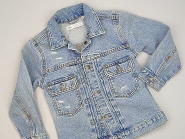Children's jeans jacket, 4-5 years, 104-110 cm, Zara, condition - Very good