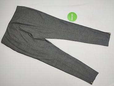 biale kolarki hm: H&M, Spodnie materiałowe damskie, rozmiar L — 3