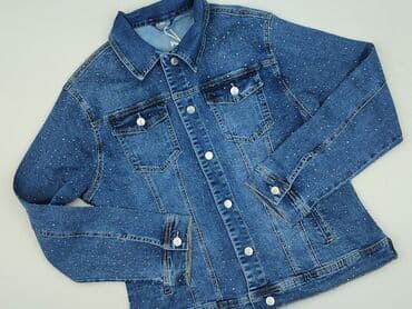 jeans skateboard: Denim, Kurtka jeansowa damska, rozmiar 5XL — 1