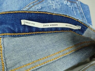 spodnie z poszarpanymi nogawkami zara: Zara, Jeansy damskie, rozmiar XS — 7