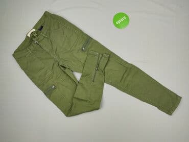 crosshatch buty: H&M L.O.G.G., Spodnie cargo damskie, rozmiar M — 2