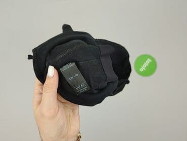 czarne t shirty damskie w serek: Top damski, rozmiar M — 5