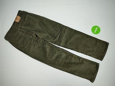 spodnie cargo jeans: Spodnie materiałowe damskie, rozmiar M — 3