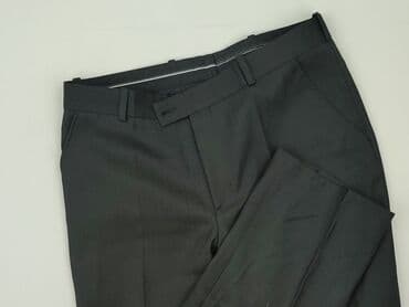 spodnie plus size wysoki stan: Spodnie garniturowe dla mężczyzn, rozmiar M — 1