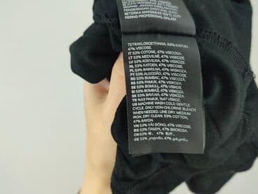 czarne t shirty w serek damskie: H&M Divided, T-shirt damski, rozmiar S — 5