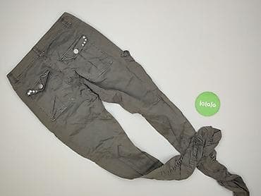 pajac: Cream, Spodnie cargo damskie, rozmiar S — 3